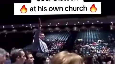 The Preacher Rebukes Joel Osteen At His Own Church (CC)