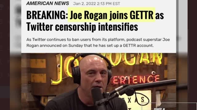 Rogan Barely Finds Out What Gettr Is And Joins