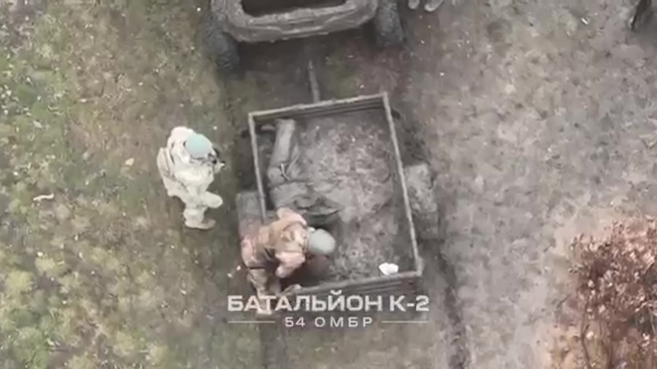 Russian Soldier Takes a Ride