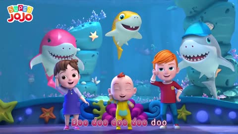 Baby Shark Dance Song More Nursery Rhymes & Kids Songs - Super JoJo and Family