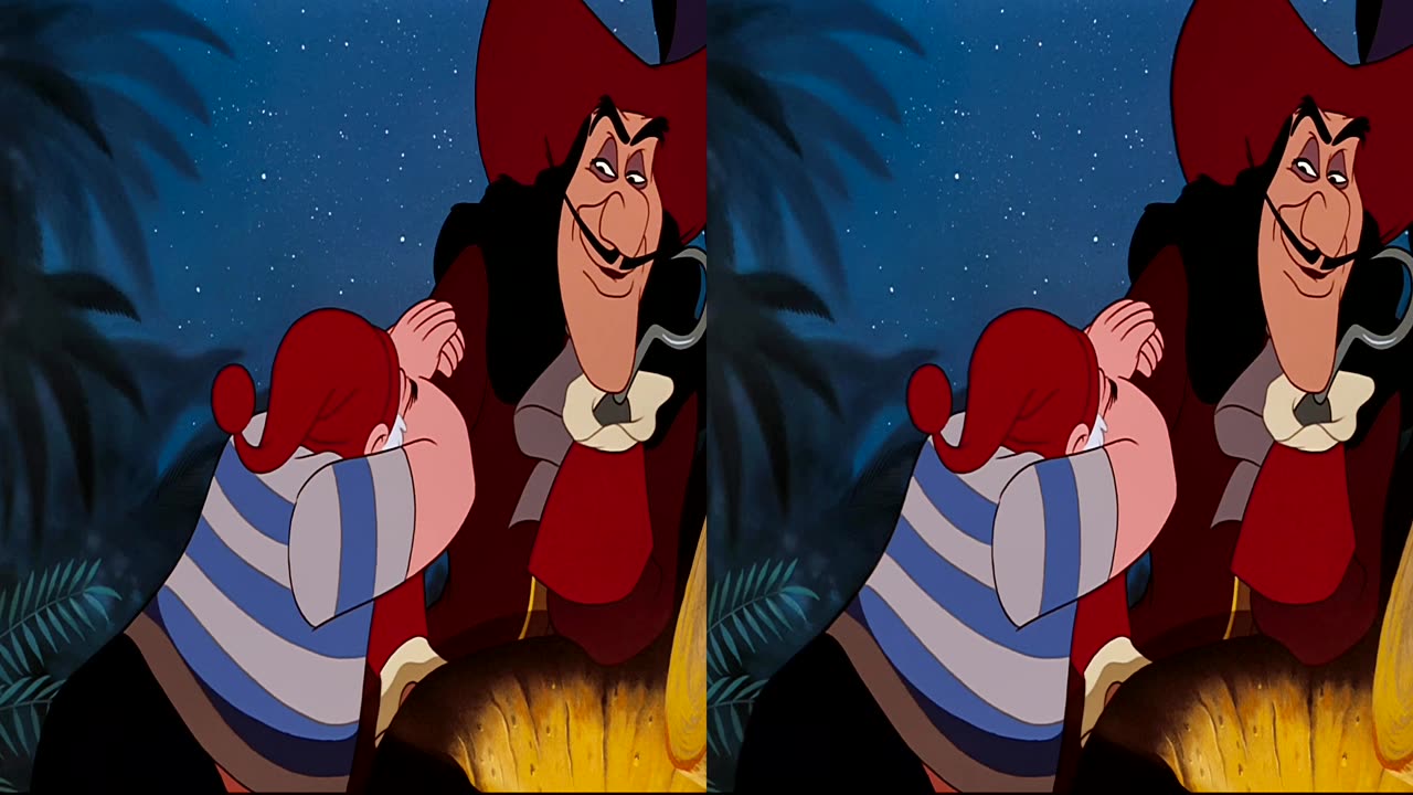 3D SBS Peter Pan 4K L 4K R SUPER SCALE 80% MORE BACKGROUND DEPTH P20