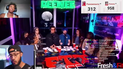 Peewee Reacts @destiny Puts @FreshFitMiami and Sneako on the Spot w/ Tough Questions