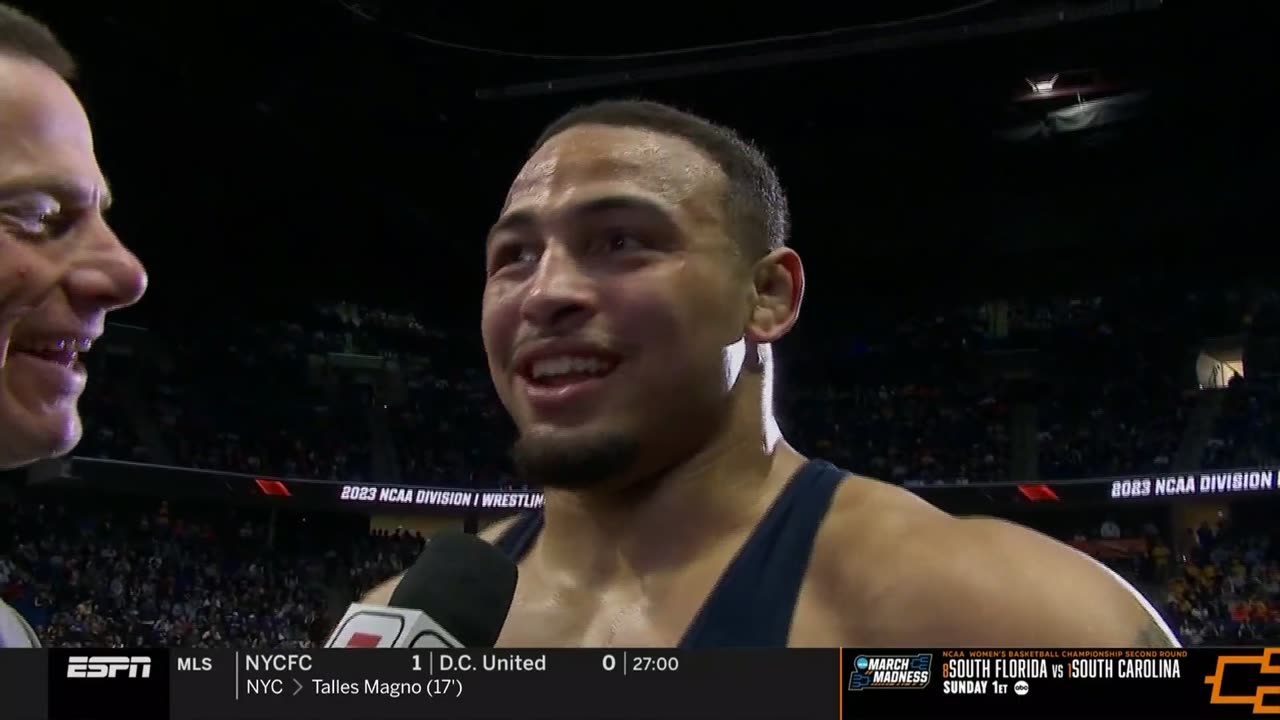 WATCH: College Wrestling Champ Ignites Social Media Firestorm After Big Win