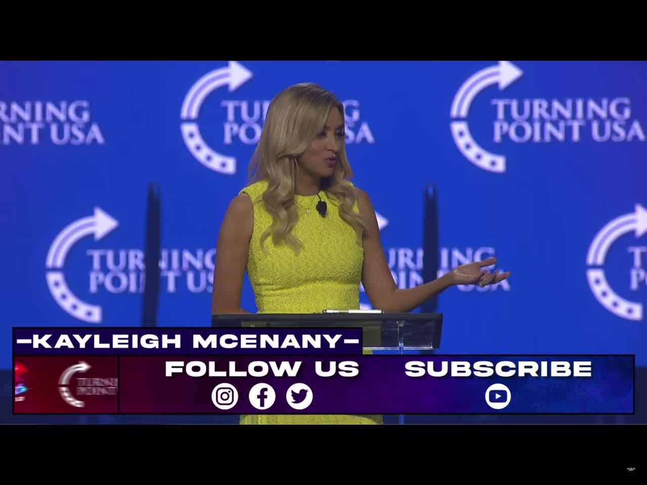 TPUSA Kayleigh Mcenany on trust in the American media and thoughts on Elon Musk buying Twitter
