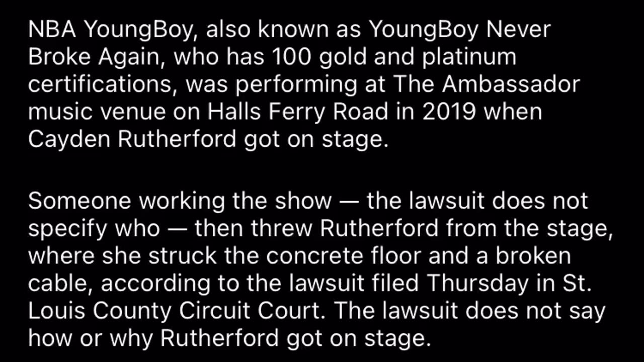 Reacting to women filing lawsuit on Youngboy