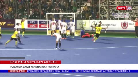 6 NOVEMBER 2022 BERITA PAGI - HOKI PIALA SULTAN AZLAN SHAH: MALAYSIA CATAT KEMENANGAN PERTAMA