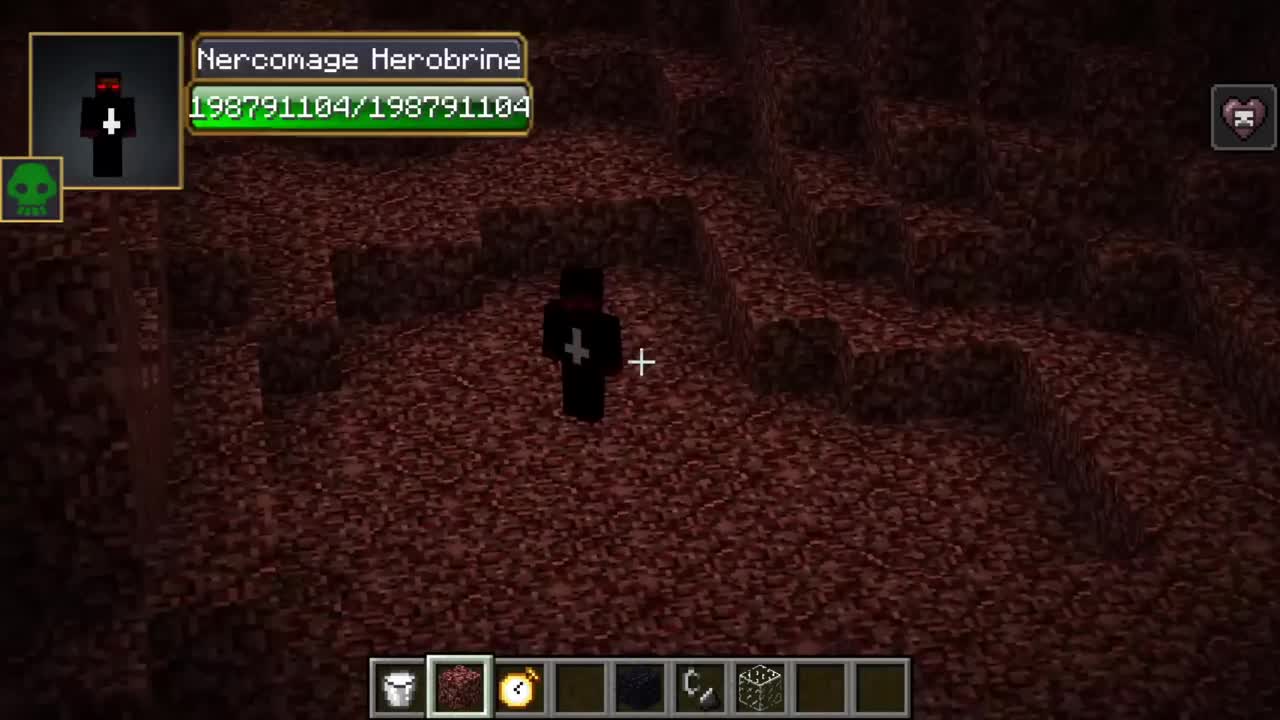 Herobrine vs all Сreepypasta mobs in minecraft part 3