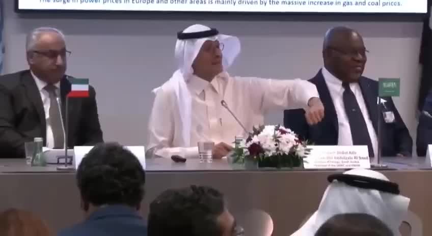 Saudi energy minister refuses Reuters.