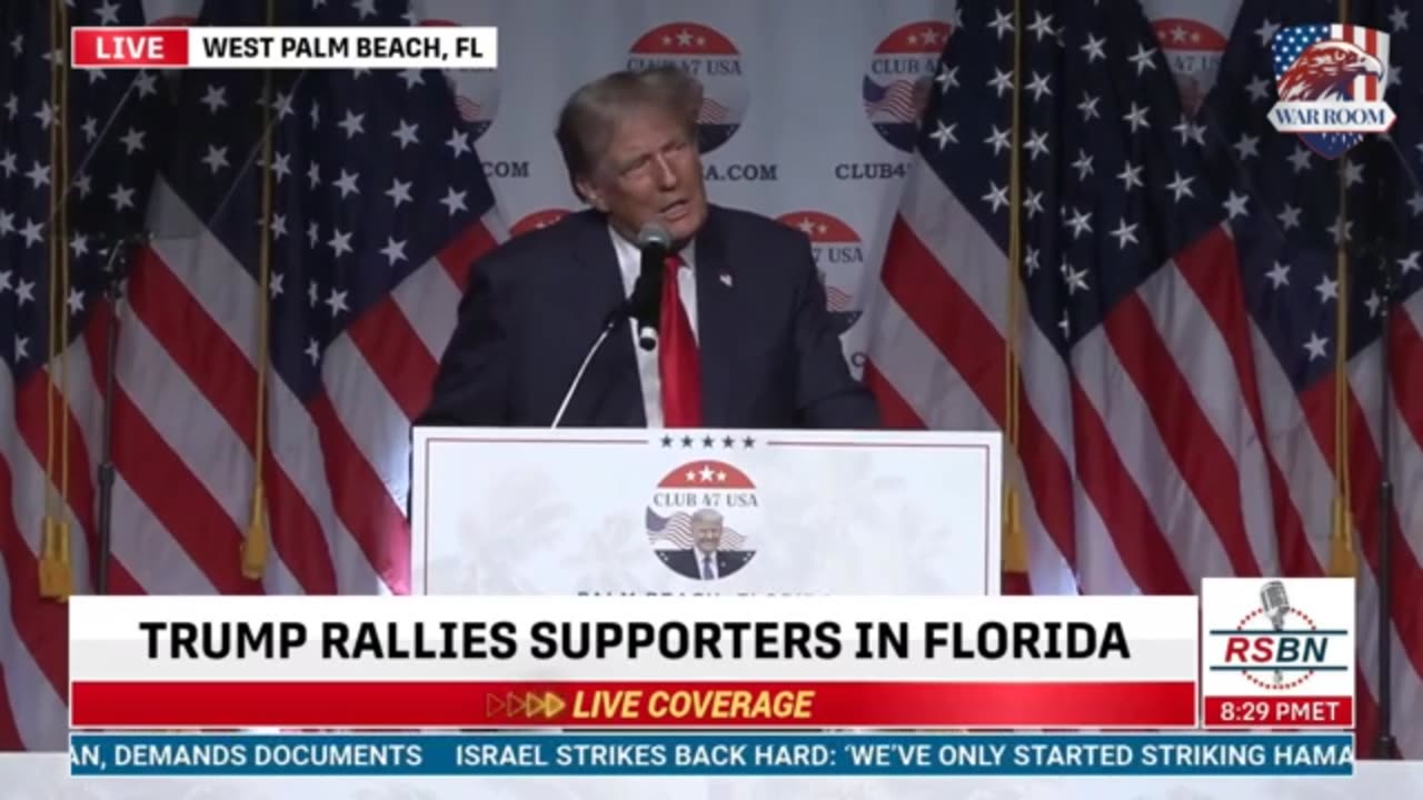 Donald Trump speech at Club 47 - October 11, 2023