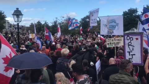 Compilatie (Haka) Samen voor Nederland - Den Haag 2-10-22 - Demonstratie CSTV