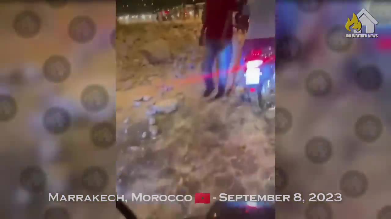 Footage of destruction in Morocco Earthquake!