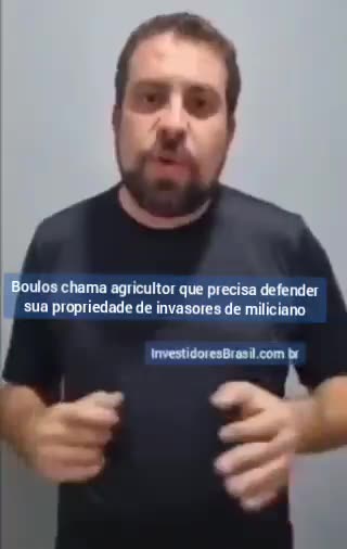 Boulos chama produtor rural de miliciano. E incentiva invasão de propriedade