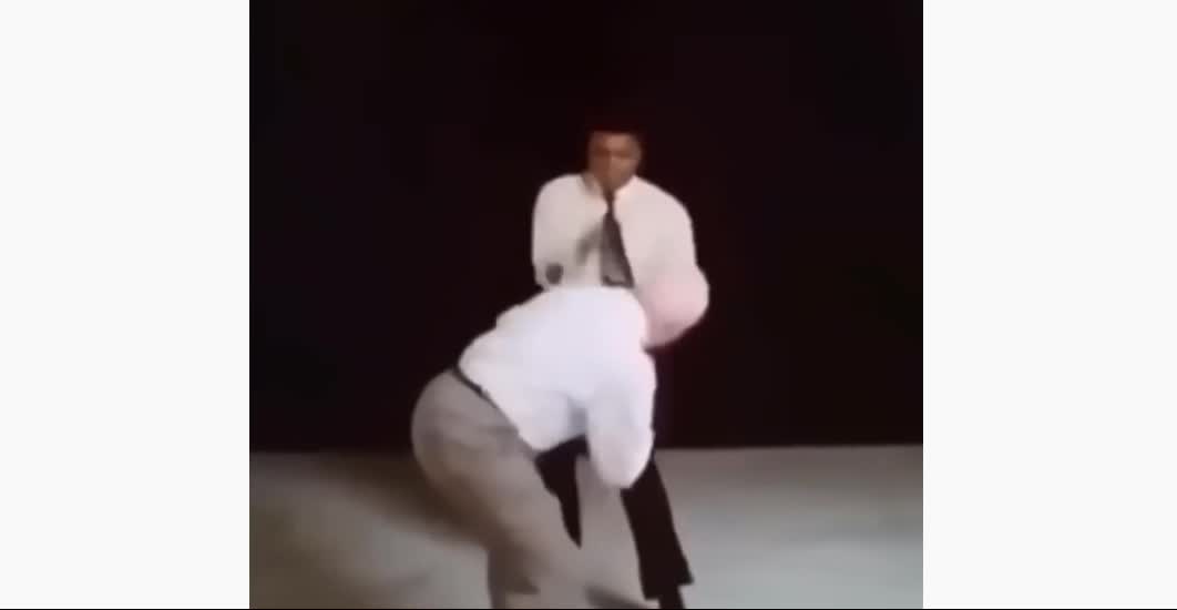 Muhammad Ali Getting Punched