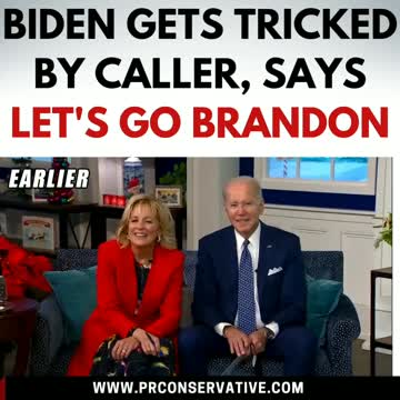 Biden says Let's Go Brandon!