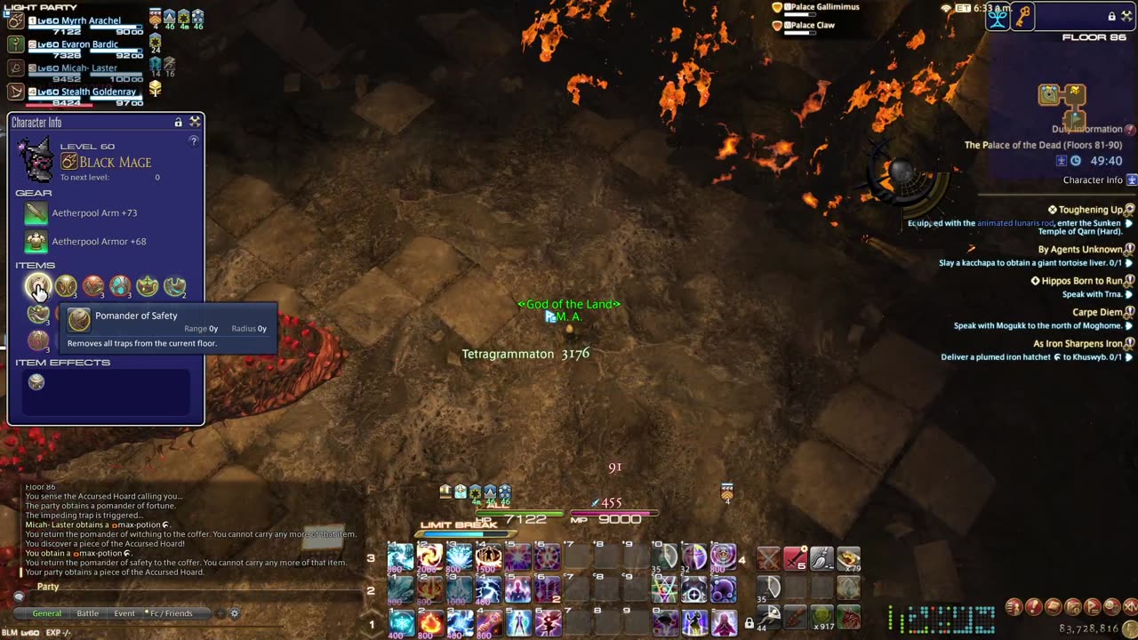 FFXIV Palace of The Dead Floors 80 to 90 Ep9 S1