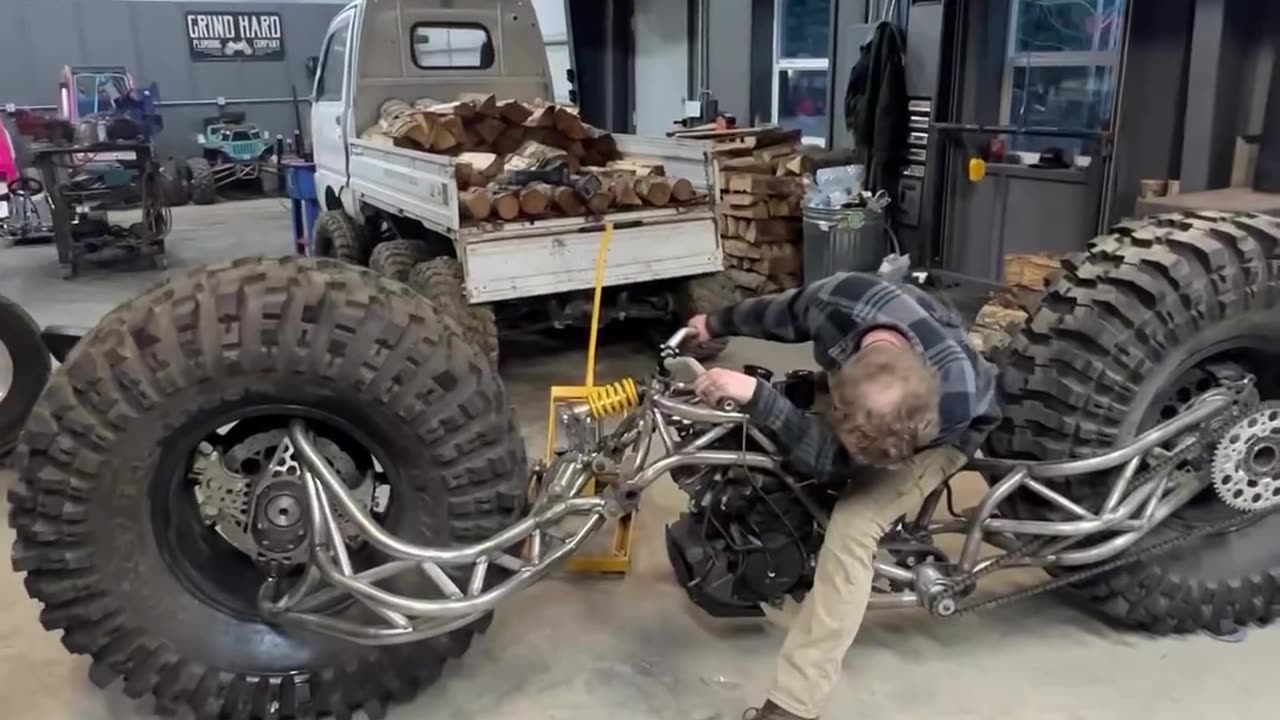 Monster bike