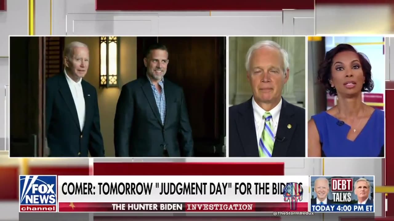 Sen. Johnson drops stunning and DARK new evidence on Hunter Biden crimes