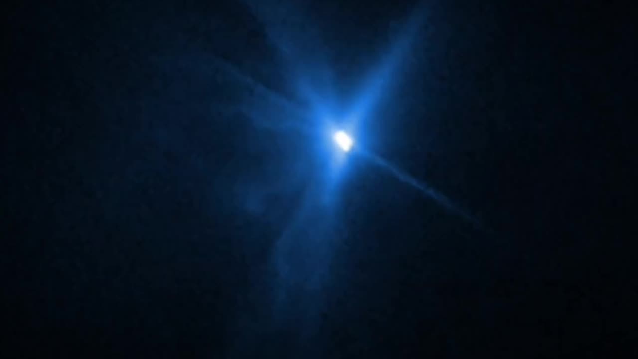 Dart impact with NASA