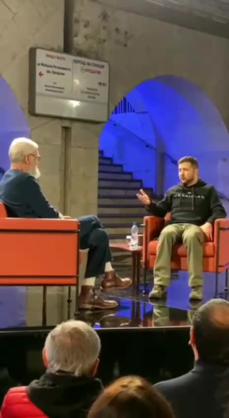 Ukraine -Zelenskyy Doing What He Does Best.... Acting