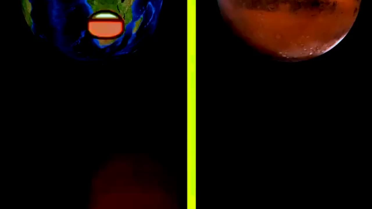 Earth vs Mars funny video