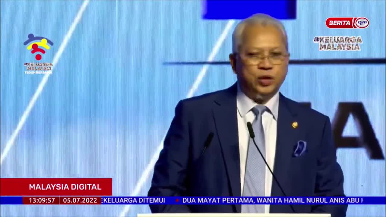 5 JULAI 2022 BERITA TGH HARI - MALAYSIA DIGITAL; PACU EKONOMI DIGITAL NEGARA