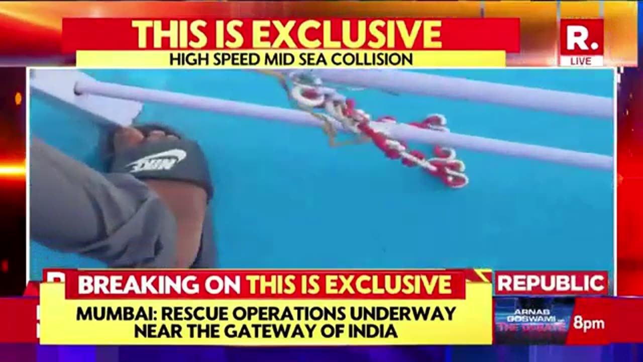 This Is Exclusive- High Speed Boat Rams Ferry, Exact Moment Caught On Cam - Viral Video