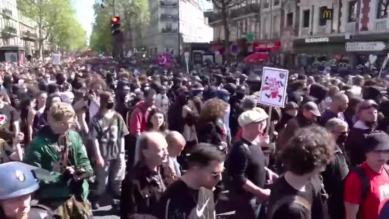 Protesti u Parizu i Lionu protiv predsedničkih kandidata
