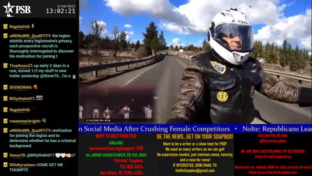 2022-03-18 13:00 EDT - "You Don't Say? Gang": with Nurse Nett, No Regerts, Maj WTF & more