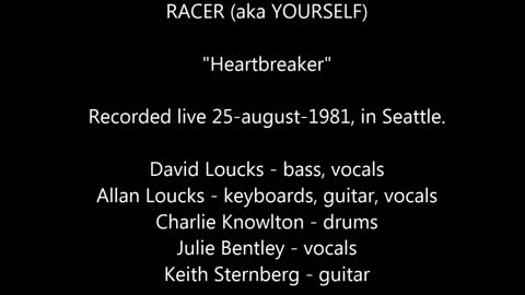 RACER - "Heartbreaker" - Live