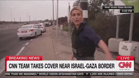 Never forget CNN’s Clarissa Ward, acting like she was in an active warzone…