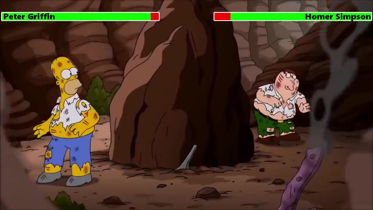 Peter Griffin vs. Homer Simpson 2/2