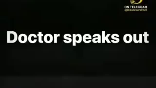 DOCTOR SPEAKS OUT ABOUT DAMAGE FROM VAXXXX