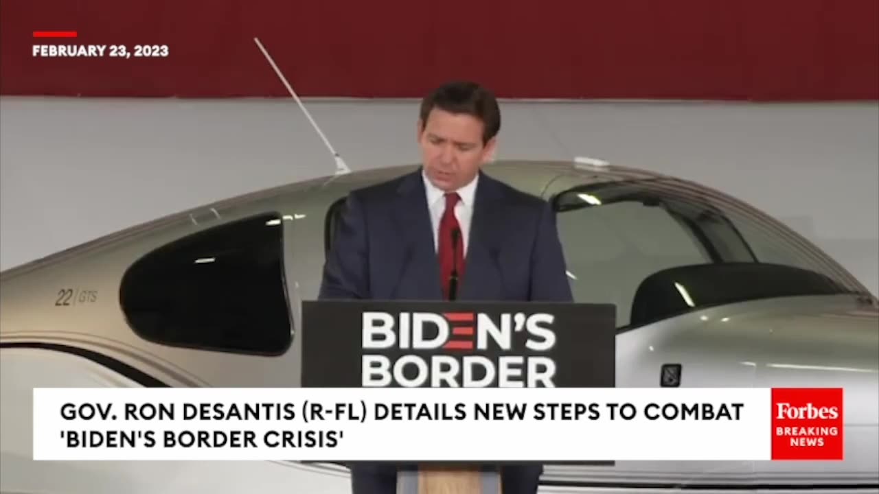 JUST IN: DeSantis Issues New Efforts To Take On Biden Over Border, Warns 'We're Fighting Back'