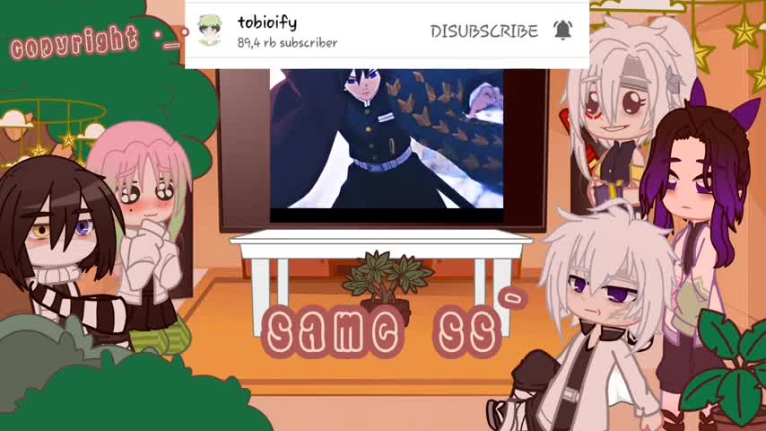 some of the hasriras react to demon giyuu demon giyuu AU