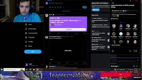 Logos Revealed Interviewed on a Twitter Space