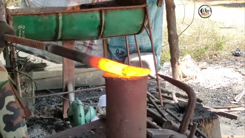 Amazing Skills - Forging a Beautiful SPEAR | Ancient Weapon Forged in Fire