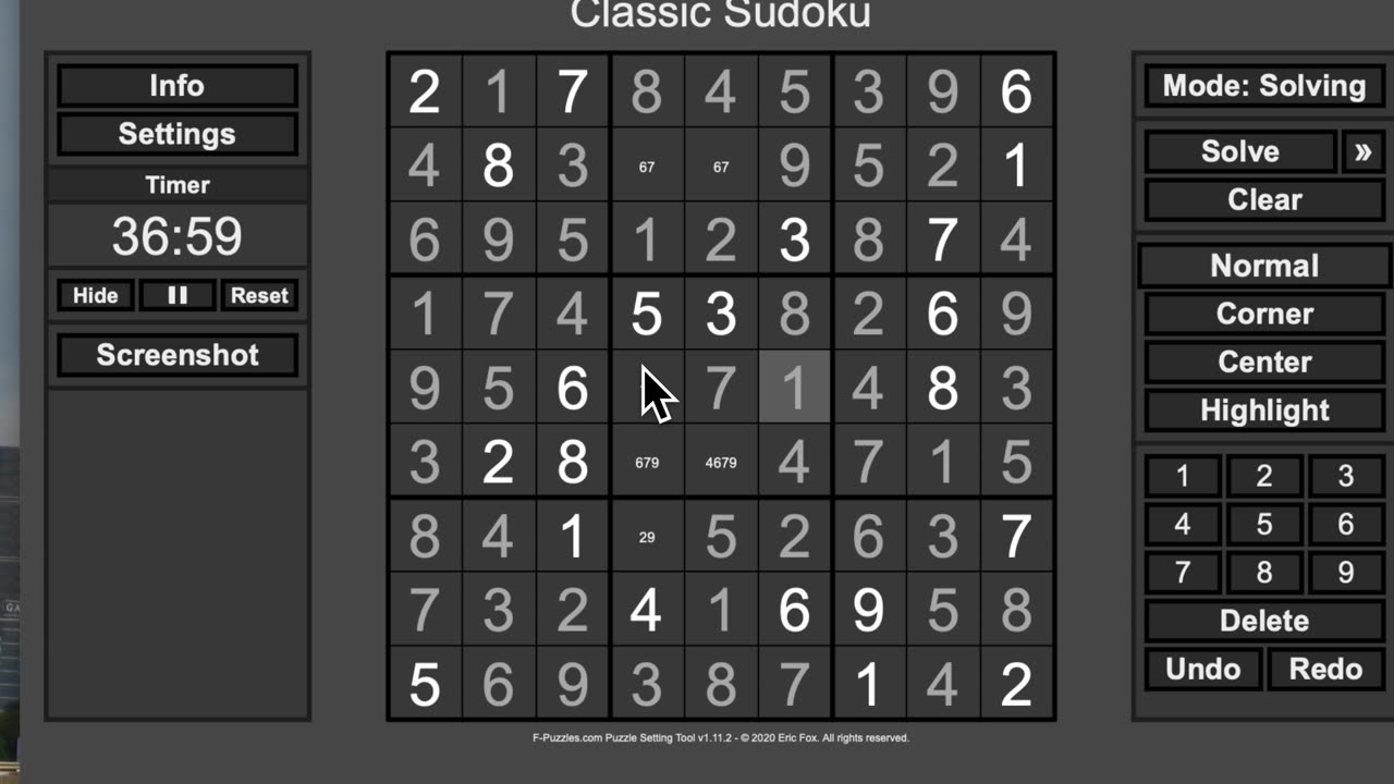 Sudoku 2023-05-21 medium