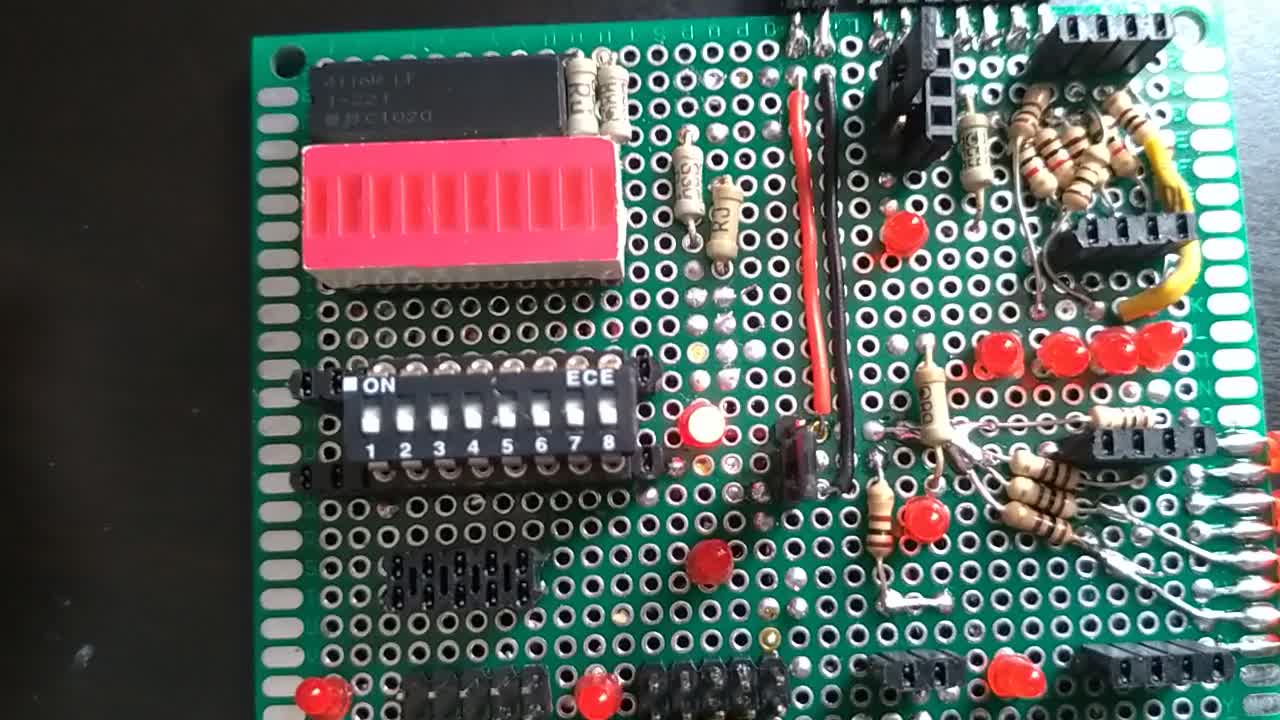 UPTS - Testing 4-way Dual-In-Line (DIL) Switches (STM32F746)