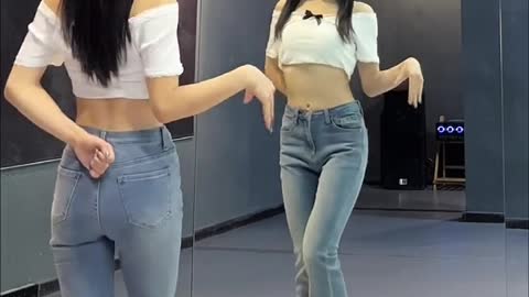 Long hair with hot dance