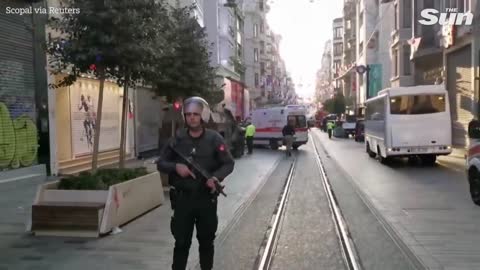 Several dead and injured at blast on busy central Istanbul avenue