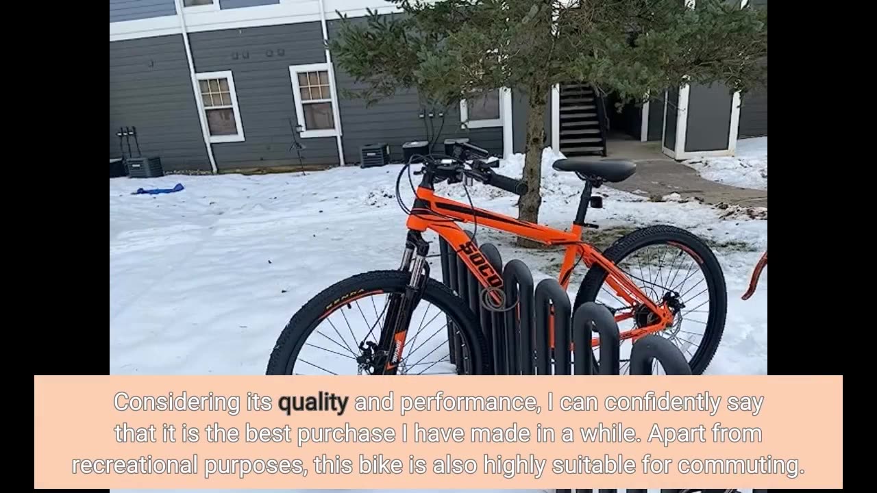 Skim Remarks: SOCOOL 26 Inch Mountain Bikes for Men Mens Womens