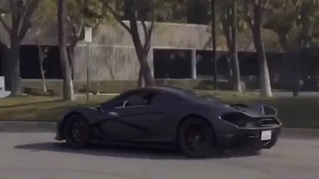 335 Mclaren P1 Accelerate on street