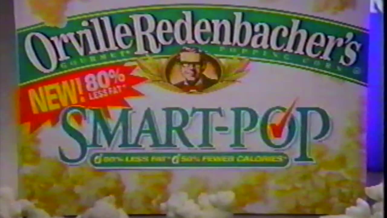 Orville Redenbacher Smart Pop Commercial from 1993