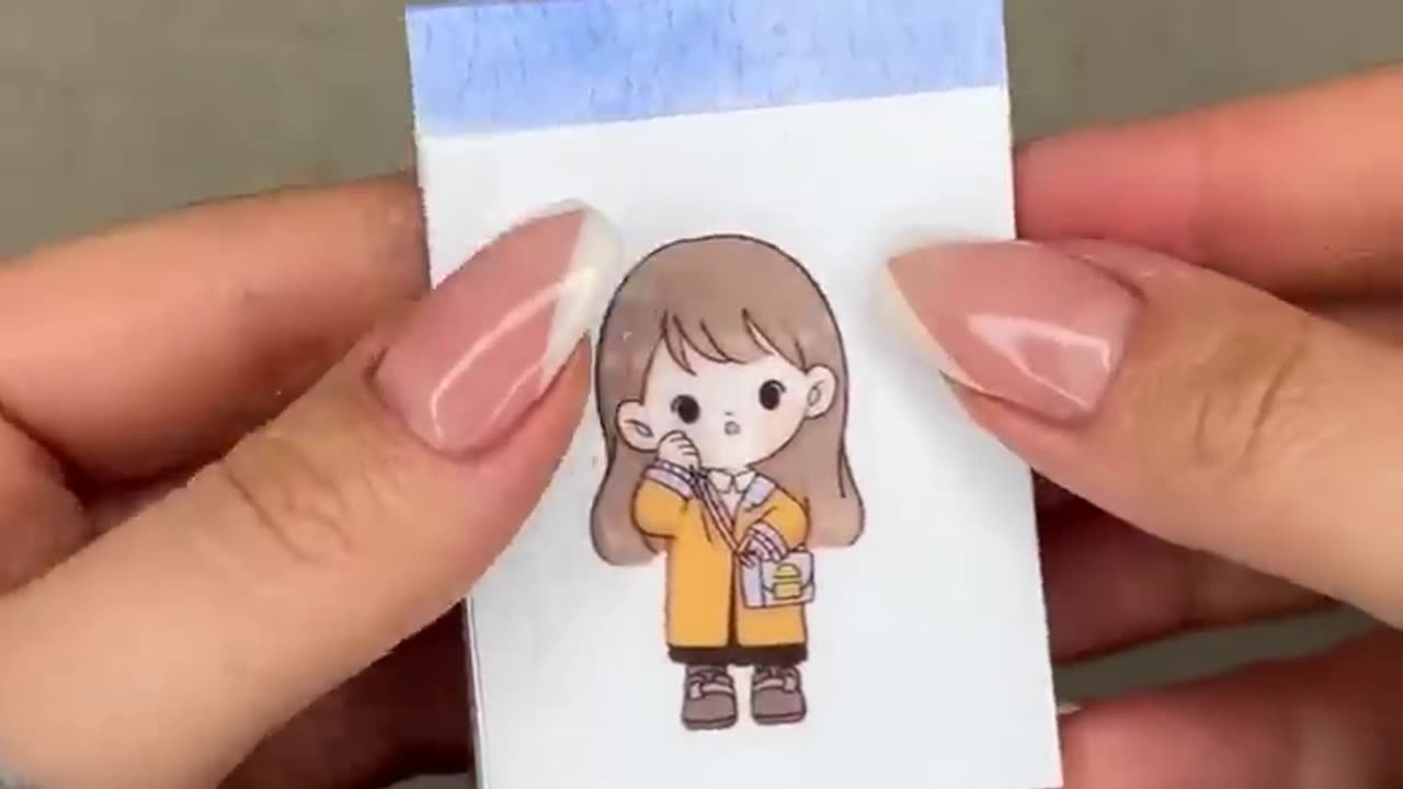 How to make a mini detachable notepad