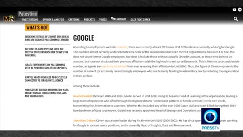 Israel's lobby groups and Google