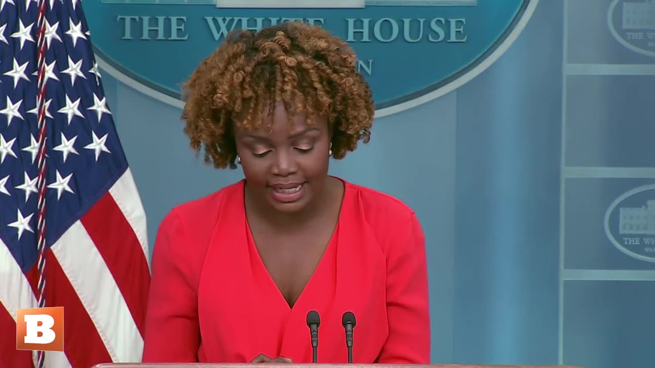 White House Press Secretary Karine Jean-Pierre briefing reporters & taking questions...