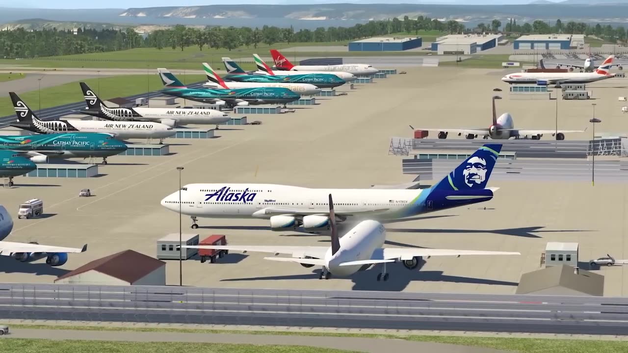 Giant Boeing 747 Vertical Takeoff | X-Plane 11