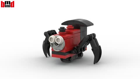 How to build LEGO MINI CHOO CHOO CHARLES | BMD mini