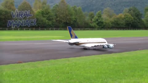 Top 10 Biggest / Largest RC Airplanes In The World [VIDEOS]