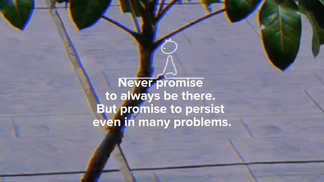 Never Promise